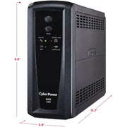 CyberPower UPS Systems CP900AVR AVR - 900 VA / 560 W - CP900AVR