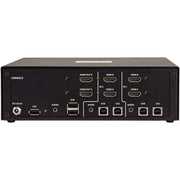 Tripp Lite by Eaton 2-Port Dual-Monitor Secure KVM Switch, HDMI - 4K, NIAP PP3.0, Audio, CAC, TAA - B002A-UH2AC2