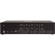 Tripp Lite by Eaton 4-Port Dual-Monitor Secure KVM Switch, HDMI - 4K, NIAP PP3.0, Audio, CAC, TAA - B002A-UH2AC4