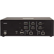 Tripp Lite by Eaton 2-Port Dual-Monitor Secure KVM Switch, HDMI - 4K, NIAP PP3.0, Audio, TAA - B002A-UH2A2