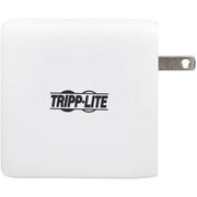 Tripp Lite by Eaton Compact 1-Port USB-C Wall Charger - GaN Technology, 100W PD3.0 Charging, White - U280-W01-100C1G