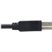 Tripp Lite by Eaton U328F-20M USB 3.2 Gen 1 Fiber Active Optical Cable, M/M, Black, 20 m (66 ft.) - U328F-20M