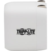 Tripp Lite by Eaton Compact 1-Port USB-C Wall Charger - GaN Technology, 20W PD 3.0 Charging, White - U280-W01-20C1-G