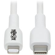 Tripp Lite series USB-C to Lightning Sync/Charge Cable (M/M), MFi Certified, White, 1 m (3.3 ft.)