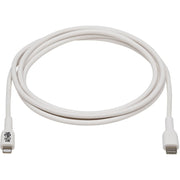 Tripp Lite by Eaton Safe-IT M102AB-02M-WH Lightning/USB-C Data Transfer Cable - M102AB-02M-WH