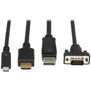 Tripp Lite by Eaton B321-4X1-HDVC 4-Port Multi-Format Presentation Adapter - B321-4X1-HDVC