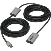 Tripp Lite by Eaton U330-10M-AL USB 3.2 Gen 1 Active Extension Repeater Cable (M/F), 10 m (32.8 ft.) - U330-10M-AL