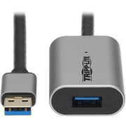 Tripp Lite by Eaton U330-10M-AL USB 3.2 Gen 1 Active Extension Repeater Cable (M/F), 10 m (32.8 ft.)