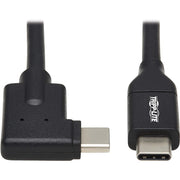 Tripp Lite by Eaton U420-01M-G25ARA USB-C to USB-C Cable, M/M, Black, 1 m (3.3 ft.) - U420-01M-G25ARA