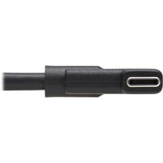 Tripp Lite by Eaton U420-02M-RA USB-C to USB-C Cable, M/M, Black, 2 m (6.6 ft.) - U420-02M-RA