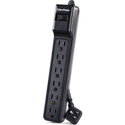 CyberPower B608B 6-Outlet Surge Suppressor/Protector - B608B