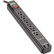 TLP610BUAM_Tripp Lite by Eaton Safe-IT TLP610BUAM 6-Outlet Surge Suppressor/Protector