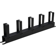 Tripp Lite by Eaton Horizontal Cable Manager - Metal Rings, Black, 1U - SRCABLERING1UHD