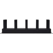 Tripp Lite by Eaton Horizontal Cable Manager - Metal Rings, Black, 2U - SRCABLERING2UHD