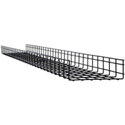 Tripp Lite by Eaton Wire Mesh Cable Tray - 300 x 100 x 3000 mm (12 in. x 4 in. x 10 ft.), 6 Pack