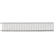 Tripp Lite by Eaton Wire Mesh Cable Tray - 300 x 100 x 1500 mm (12 in. x 4 in. x 5 ft.), 2-Pack - SRWB12410X2STR