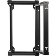 Tripp Lite by Eaton SmartRack 16U Wall-Mount 2-Post Open Frame Rack, Hinged Front, Heavy Duty - SRWO16US