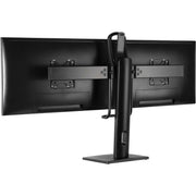 Tripp Lite by Eaton Safe-IT DDVD1727AM Desk Mount for Monitor, HDTV, Flat Panel Display, Curved Screen Display - Black - DDVD1727AM