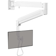 Tripp Lite by Eaton Safe-IT DWMLARM1732AM Mounting Arm for TV, Monitor, HDTV, Notebook, Flat Panel Display, Interactive Whiteboard, Digital Signage Display - White