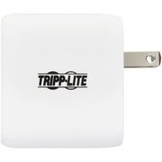 Tripp Lite by Eaton Compact USB-C Wall Charger - GaN Technology, 65W PD Charging, White - U280-W01-65C1-G