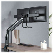 Tripp Lite by Eaton Safe-IT DMPDD1735AM Clamp Mount for Monitor, Interactive Display, HDTV - Black - DMPDD1735AM