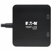 Tripp Lite by Eaton U444-2DP-MST4K6 USB-C Adapter, Dual Display, Black - U444-2DP-MST4K6