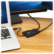 Tripp Lite by Eaton U444-2H-MST4K6 USB-C Adapter, Dual Display, Black - U444-2H-MST4K6