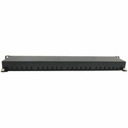 Tripp Lite by Eaton 24-Port Cat6a Shielded Patch Panel - 10 Gbps, STP, 110 Punch Down, RJ45, 1U, TAA - N252-024-6A-SH