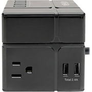Tripp Lite by Eaton Safe-IT TLP368CUBEUAM 9-Outlets Surge Suppressor/Protector - TLP368CUBEUAM