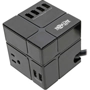 Tripp Lite by Eaton Safe-IT TLP368CUBEUAM 9-Outlets Surge Suppressor/Protector