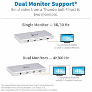 Tripp Lite by Eaton MTB4-HUB3-01 4-Port Thunderbolt 4 Hub - MTB4-HUB3-01