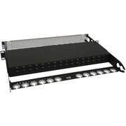 Tripp Lite by Eaton N48LSS-32X32 Spine-Leaf MPO Panel, 32 x 32 Ports, 1U - N48LSS-32X32