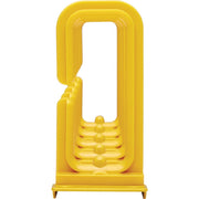 Tripp Lite by Eaton Horizontal Cable Manager - Flexible Rings, Yellow, 1U - SRCABLERING1UFC