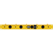 Tripp Lite by Eaton Horizontal Cable Manager - Flexible Rings, Yellow, 1U - SRCABLERING1UFC