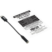 Tripp Lite by Eaton USB-C to 3.5 mm Headphone Jack Adapter - U437-001