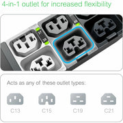 APC by Schneider Electric NetShelter 48-Outlets PDU - APDU10350ME