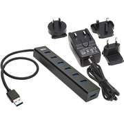 Tripp Lite by Eaton U360-007-AL-INT 7-Port USB-A Mini Hub - U360-007-AL-INT