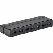 U360-007-INT_Tripp Lite by Eaton 7-Port USB-A Mini Hub - USB 3.2 Gen 1, International Plug Adapters