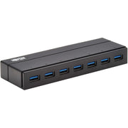 Tripp Lite by Eaton 7-Port USB-A Mini Hub - USB 3.2 Gen 1, International Plug Adapters