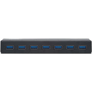 Tripp Lite by Eaton 7-Port USB-A Mini Hub - USB 3.2 Gen 1, International Plug Adapters - U360-007-INT