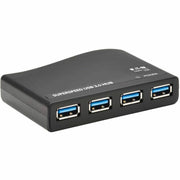 U360-004-R-INT_Tripp Lite by Eaton 4-Port USB-A Mini Hub - USB 3.2 Gen 1, International Plug Adapters