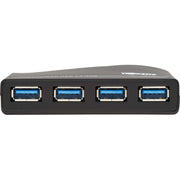 Tripp Lite by Eaton 4-Port USB-A Mini Hub - USB 3.2 Gen 1, International Plug Adapters - U360-004-R-INT