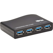 Tripp Lite by Eaton 4-Port USB-A Mini Hub - USB 3.2 Gen 1, International Plug Adapters