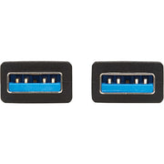 Tripp Lite by Eaton U325-010 USB 3.0 SuperSpeed A/A Cable (M/M), Black, 10 ft. - U325-010
