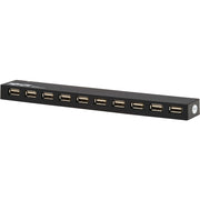 Tripp Lite by Eaton 10-Port USB Hub with Power Supply and International Plug Adapters - U223-010-INT