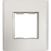 Tripp Lite by Eaton Single-Gang French-Style Gang Frame, White, TAA