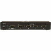 Tripp Lite by Eaton 4-Port HDMI Splitter - UHD 4K, International Plug Adapters - B118-004-UHDINT