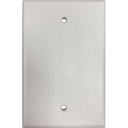 Tripp Lite by Eaton Safe-IT Blank Wall Plate, Antibacterial, Ivory Matte, TAA