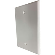 Tripp Lite by Eaton Safe-IT Blank Wall Plate, Antibacterial, Ivory Matte, TAA - N042AB-000-IVM