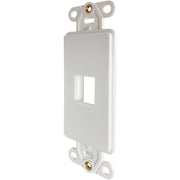 Tripp Lite by Eaton N042DAB-001V-IV 1-Port Antibacterial Wall-Mount Insert, Ivory - N042DAB-001V-IV